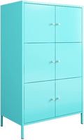 File Cabinet Metal File Cabinet Office Furniture Storage Cabinet Living Room Cabinet Household Side Cabinet Vertical File Cabinet (D)