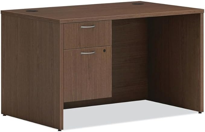 HON HONPLPHBFLE1 15 x 20 x 20 in. Hanging Mod Support Pedestal Desks Sepia Walnut