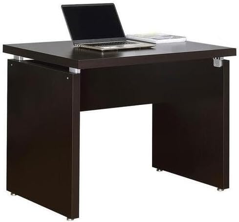 Maykoosh Home Office Desk - Computer Writing Desk - Cappuccino - 55 Wide