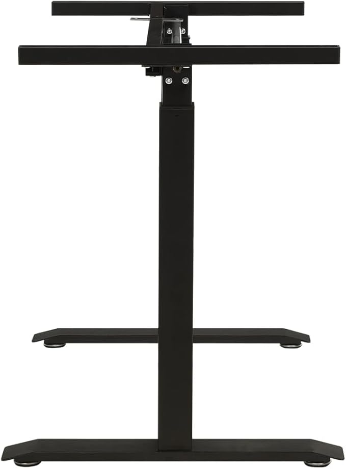 vidaXL Standing Desk Frame Adjustable Legs Computer Desk Base for Home Office