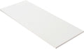 Kaboon White Table Top 23.62 D x 55 W Solid One-Piece Desktop Universal Wood Countertop Reversible Laminate Top Double Desks L-Desk DIY for Home and Commercial