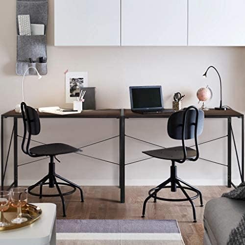 Folding Computer Desk 39 Writing Computer Desk Space Saving Sturdy Modern Simple Work Home Office Gaming Table Portable PC Corner Laptop Table