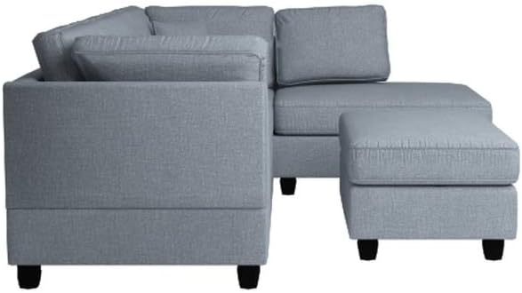Poundex Upholstered Sofas/Sectionals/Armchairs Grey