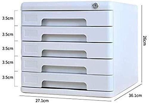 Desktop File Cabinet for Home Office Storage Durable Desktop Storage Dresser for Office Supplies