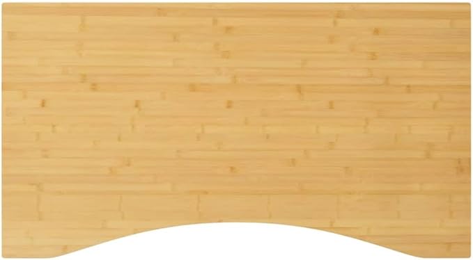 Bamboo Desk Top One-Piece Desk Table Top for Standing Desk and Home Office Desk 39.4x23.6x1-690