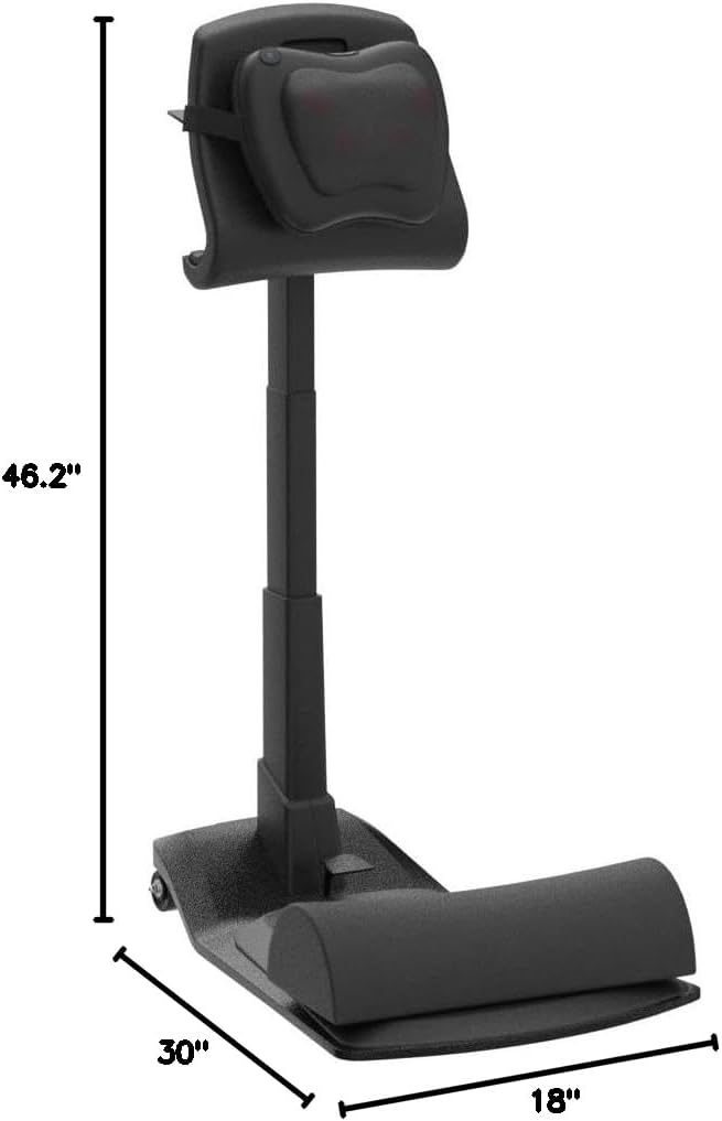 Standing Desk Chair – Ergonomic Stool for Active Sitting &amp Posture Support | Adjustable Height Sit Stand Chair for Home Office Elite Upgraded Version with 3 Bonus Accessories