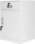 File Cabinets Floor-Standing File Cabinet Multi-Color 2 Drawer Metal Storage Box Steel Lockable Data Cabinet(C6)