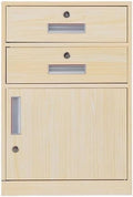 File Cabinet Data Office Cabinet Bedside Cabinet Small Cabinet Tin Cabinet File Cabinet Small Short Cabinet Drawer Under The Desk Activity Cabinet Filing Cabinets(Beige)