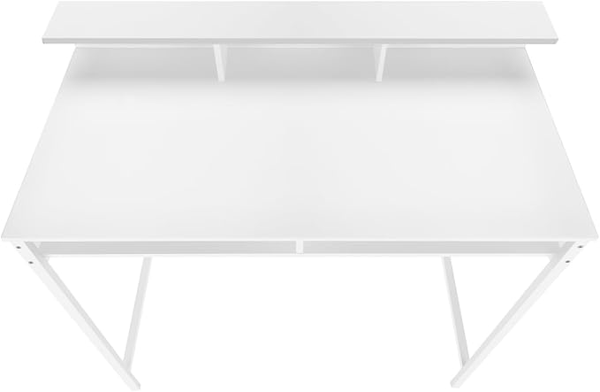 Computer Desk Standing Desk Home Office Organizer White