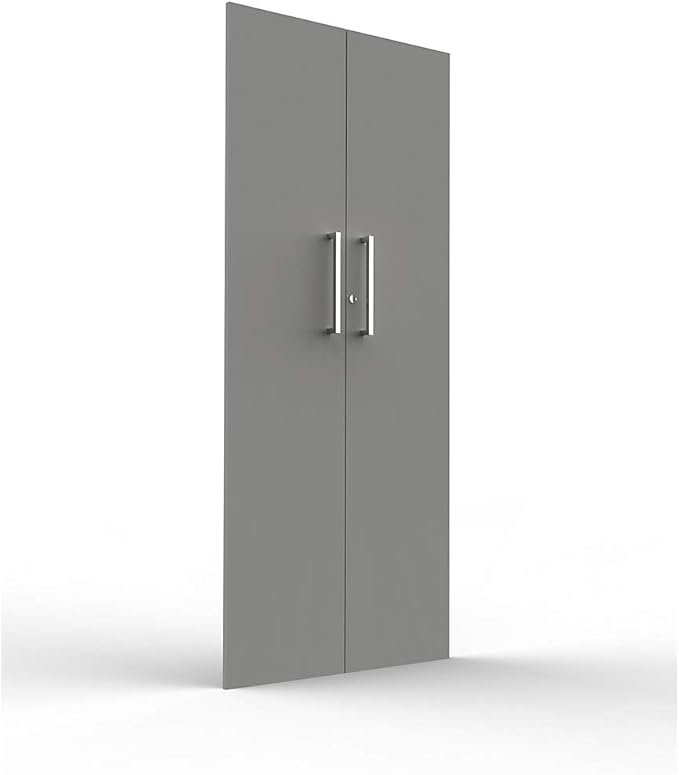 Crelobo ATOS-FL5-4548-4435 Filing Cabinet Wood White 80 x 38 x 183 cm