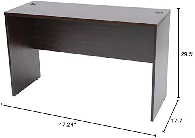 Home Office Desks Farmhouse Sturdy Writing Desk Home Office PC Desk Modern Study Writing Table47.24''W17.7''D29.5''H
