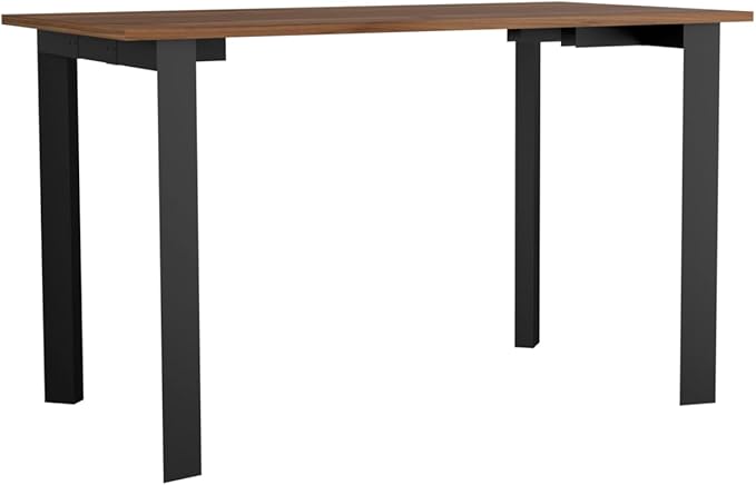 Writing Desk Bobex Modern Office Desk for Home Mahogany Finish