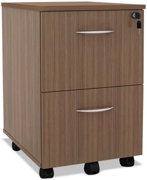 ALESE521620WA Mobile File &amp File Pedestal- Walnut