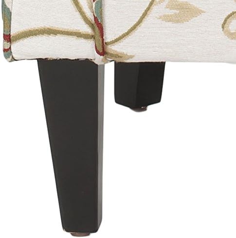 Safavieh Mercer Collection Margaret Ivory Floral Cotton Club Chair