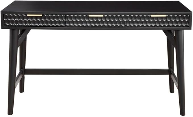 Origins by Alpine Black Pearl Large Desk Black