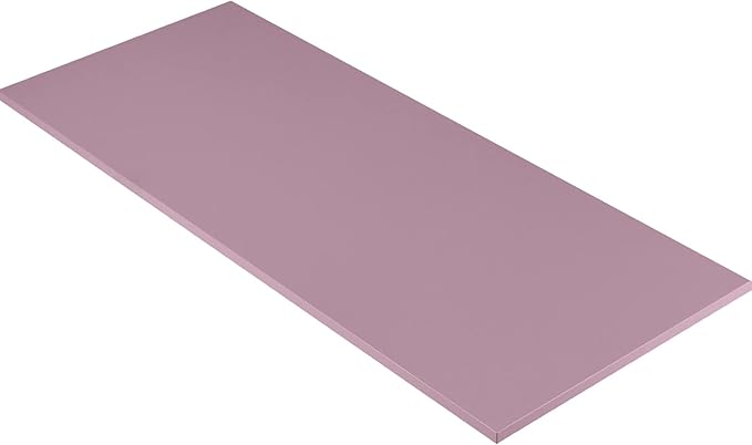 Kaboon Universal Tabletop 59.1x23.62 Nostalgia Rose Table Top only for Sit Stand Desk Reversible Melamine TopDouble Desks Home Office