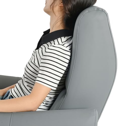 32L Wall Hugger PU Leather Power Recliner Chair with 2 USB &amp Type-C Ports Adjustable Zero Wall Reclining Sofa with Side Pocket &amp Pillow Top Arms Electric Armchair with Cushion Back for Livi
