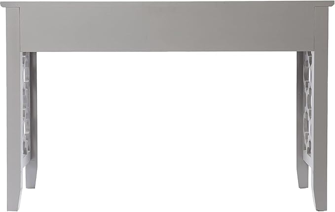 Writing Desk with Drawers - Gray Home Office Desk - 47 Wide