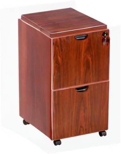 Boss Office Products N149-C Mobile Pedestal in Cherry