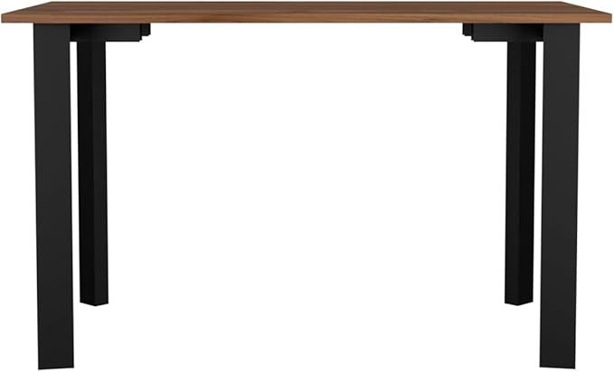 Writing Desk Bobex Modern Office Desk for Home Mahogany Finish