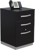 NBF Office File Cabinet with Locking Drawers Modern Wood Storage