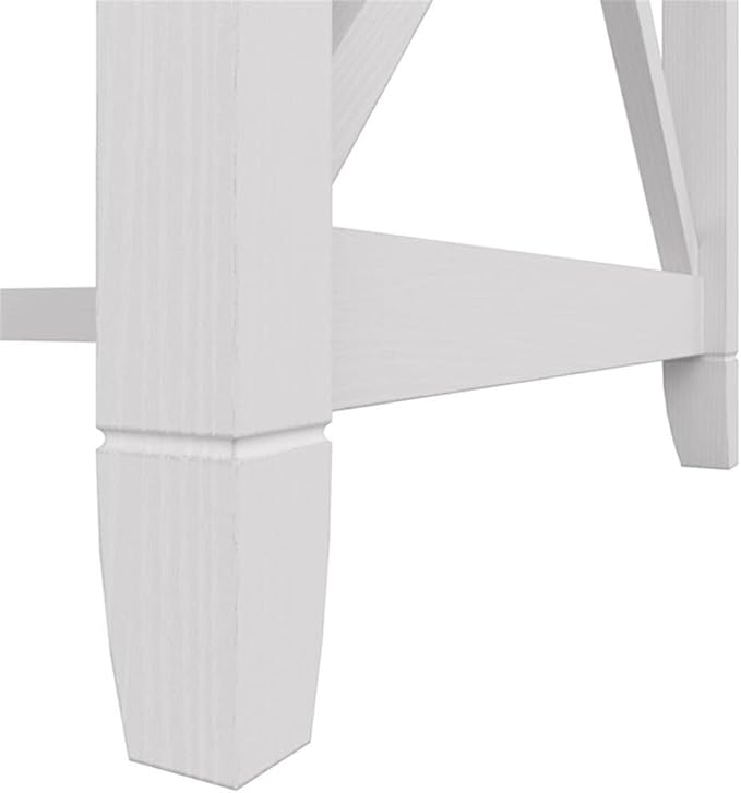 Bush Furniture Key West 60W L Shaped Desk with 2 Drawer Lateral File Cabinet in Pure White Oak Large Corner Table and Document Storage for Home Office