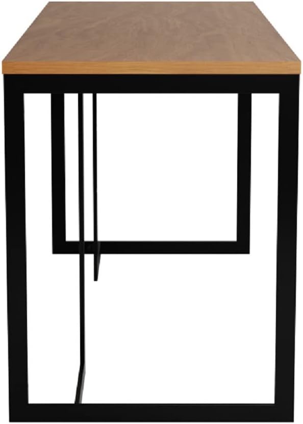 Manhattan Comfort Lexington Office Desk Maple Cream