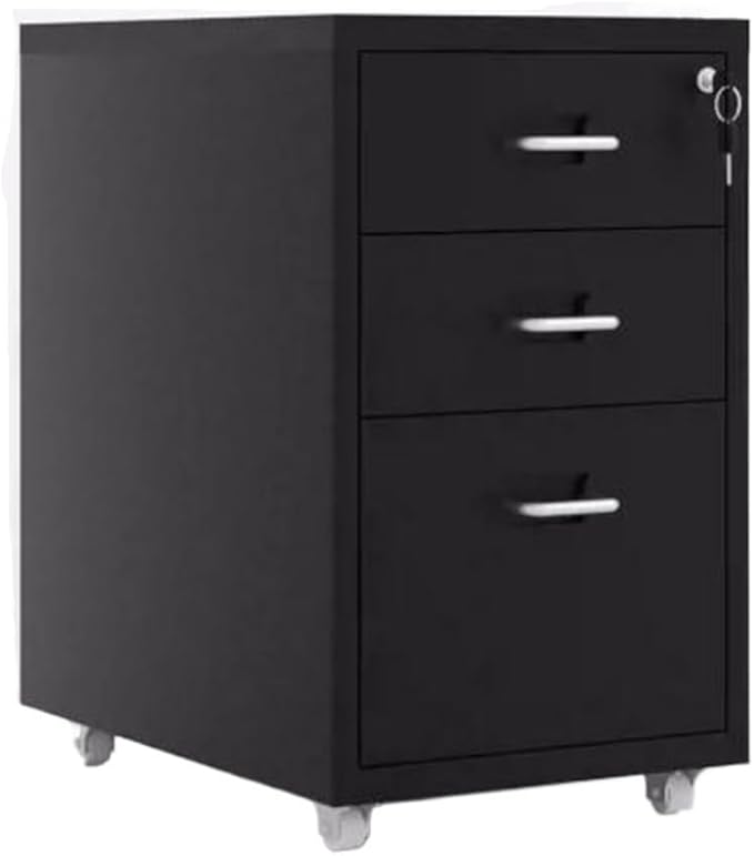 Filing Cabinet Locking File Cabinet Mobile Drawer Cabinet Under Desk 3/5 /6/8 Storage Cabinet Data Cabinet (Size : 3F)