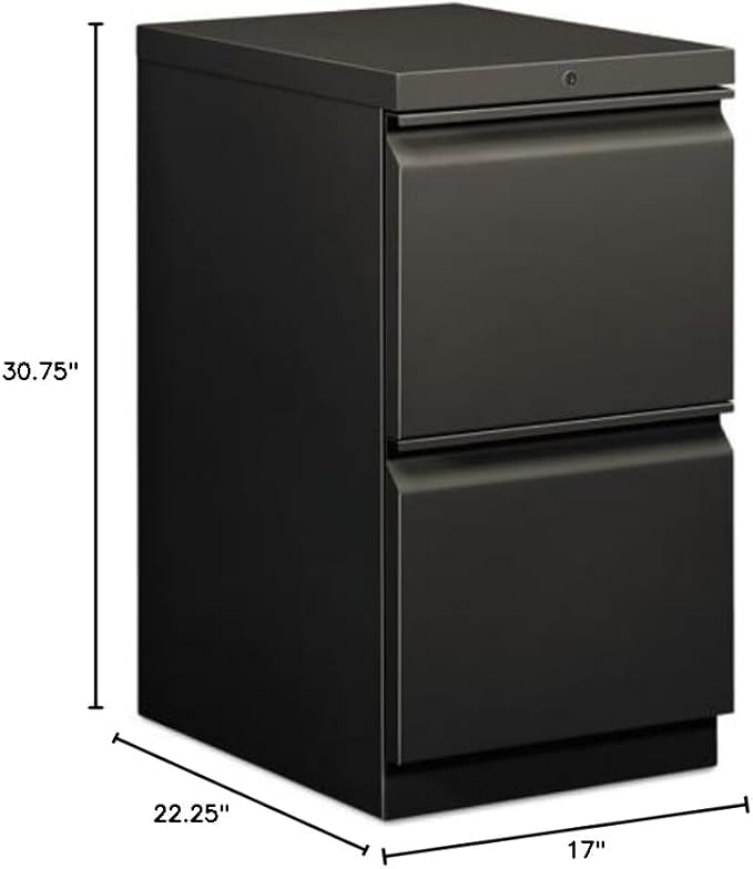 HON Brigade Series Efficiencies 2 Drawer Mobile File Cabinet
