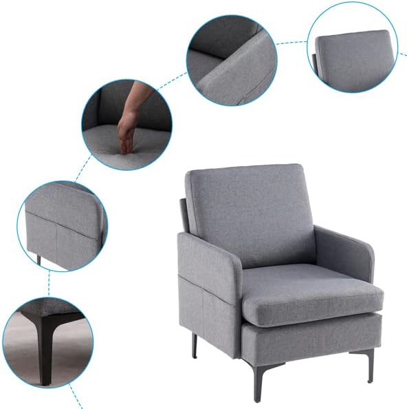 Living Room Chair Furniture Reception Meeting Conference Waiting Room Lobby Chair Sofa Waiting Room ChairsRestaurant Sofa Chair Public Waiting Area Chair Reception Chairs 31.1L x 26.77W x 34.65H