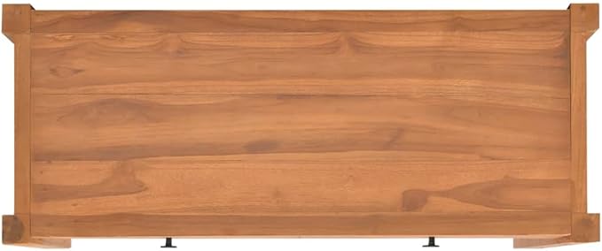 39.4 Inch Computer Home Office Desk with 2 Drawers Wood Console Table Study Writing Table PC Laptop Work Table Workstation for Space Saving Design Rustic Brown