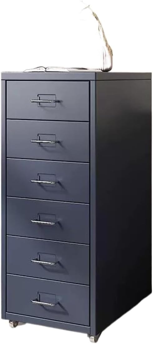 File Cabinet Multi-Layer Tin Cabinet A4 Folder Small Cabinet Classification File Cabinet Filing Cabinet Office Drawer Cabinet (Color : Grey)