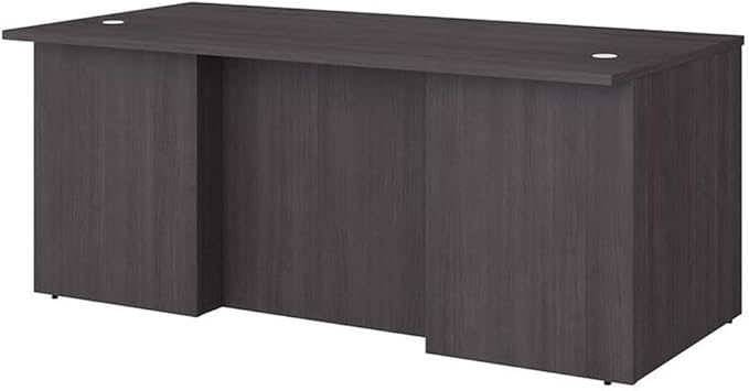 Bush Business Furniture Office 500 72W x 36D Executive Desk in Storm Gray