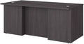 Bush Business Furniture Office 500 72W x 36D Executive Desk in Storm Gray