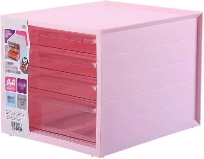 File Cabinet Desktop Storage Unit Manager Office Box Plastic Archive Box Desktop Drawer Style Multi-Layer File Cabinet