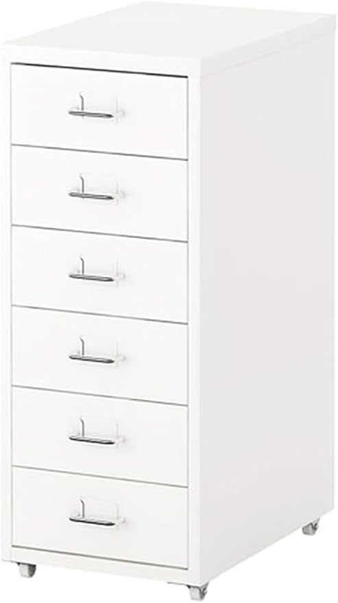 File Cabinet 6 Drawer Cabinet Office Data Cabinet Under Desk Storage Cabinet Side Cabinet (Color : C)