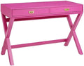 Riverbay Furniture Writing Desk in Raspberry Pink