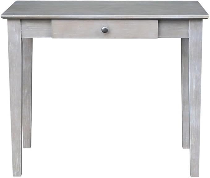 International Concepts Writing Desk Washed Gray Taupe