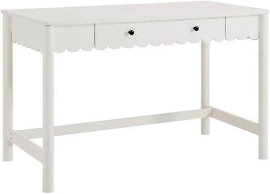 Modway Emmeline Scallop Desk in White