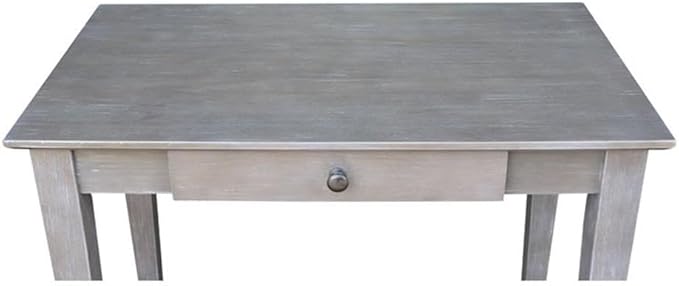International Concepts Writing Desk Washed Gray Taupe
