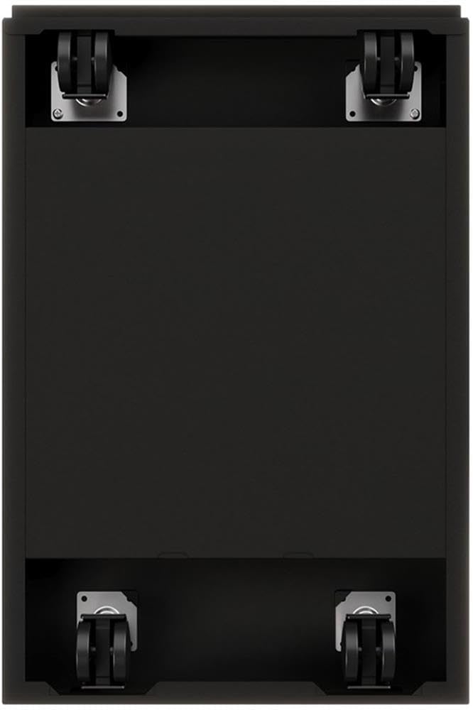 Hirsh Industries 20 Deep 2 Drawer Mobile File Cabinet File in Black