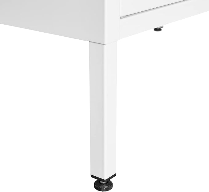 Suitable for Steel Storage cabinets in Living Rooms Kitchens and bedrooms 2 Door Miscellaneous Storage Cabinet Garage Tool Storage Cabinet and Office File Cabinet2 Movable partitions
