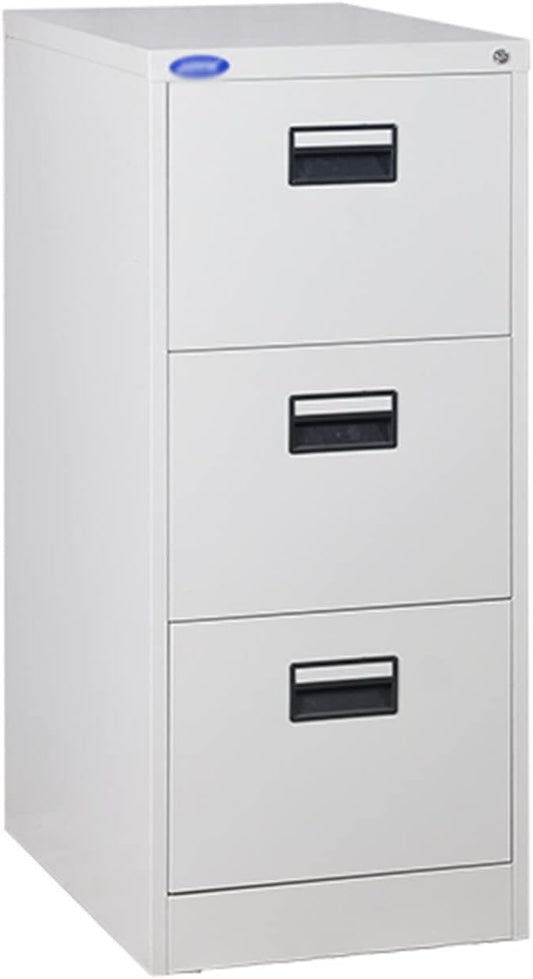 GLigeT Filing Cabinet Metal Steel Office File Filing Storage Cabinets Floor File Cabinet Mobile Low Cabinet for Home Office with Drawers File Storage Cabinets (Color : 3-Drawers)