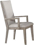 Maykoosh Arm Chair Set of 2 - Modern Living Room Chairs - Gray Fabric - 300 Lbs Capacity