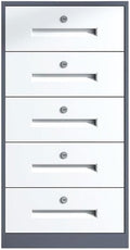 File Cabinet/Printer Stand Steel Home Chest of Drawers Office Increased Capacity Multifunctional Storage Cabinet File Data Office Cabinet Filing Cabinet for Home Office(Gris)