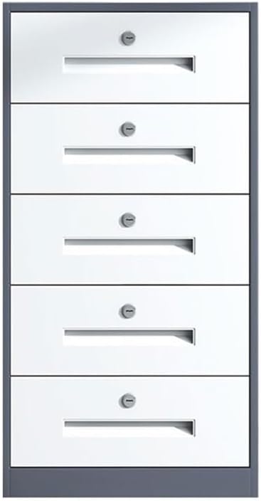 File Cabinet/Printer Stand Steel Home Chest of Drawers Office Increased Capacity Multifunctional Storage Cabinet File Data Office Cabinet Filing Cabinet for Home Office(Gris)