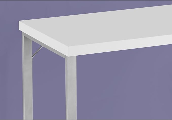 Computer Desk Home Office White Laminate Modern &amp Contemporary