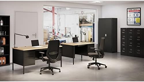 Lorell Fortress Series 48 Right Pedestal Desk - 48 x 29.5 x 30