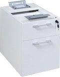 Boss S503-WT Simple System Hanging Pedestal-3/4 Box/File White Wood Material 19 Max Product Height Dimensions 15.5 W x 22.8 D x 19 H