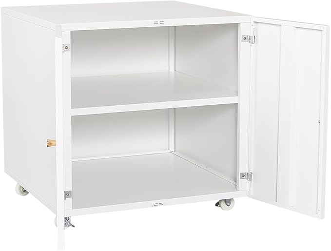 Bellemave TH-00054-3 Mobile File Cabinet 23.6inch White